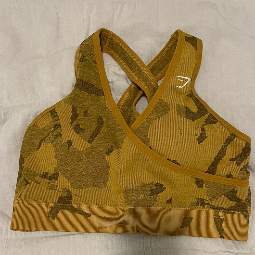 Gymshark Camo Sports Bra